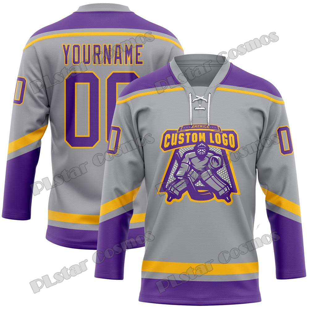Мужская хоккейная футболка с 3 – обзор и цена 3D Printing Logo