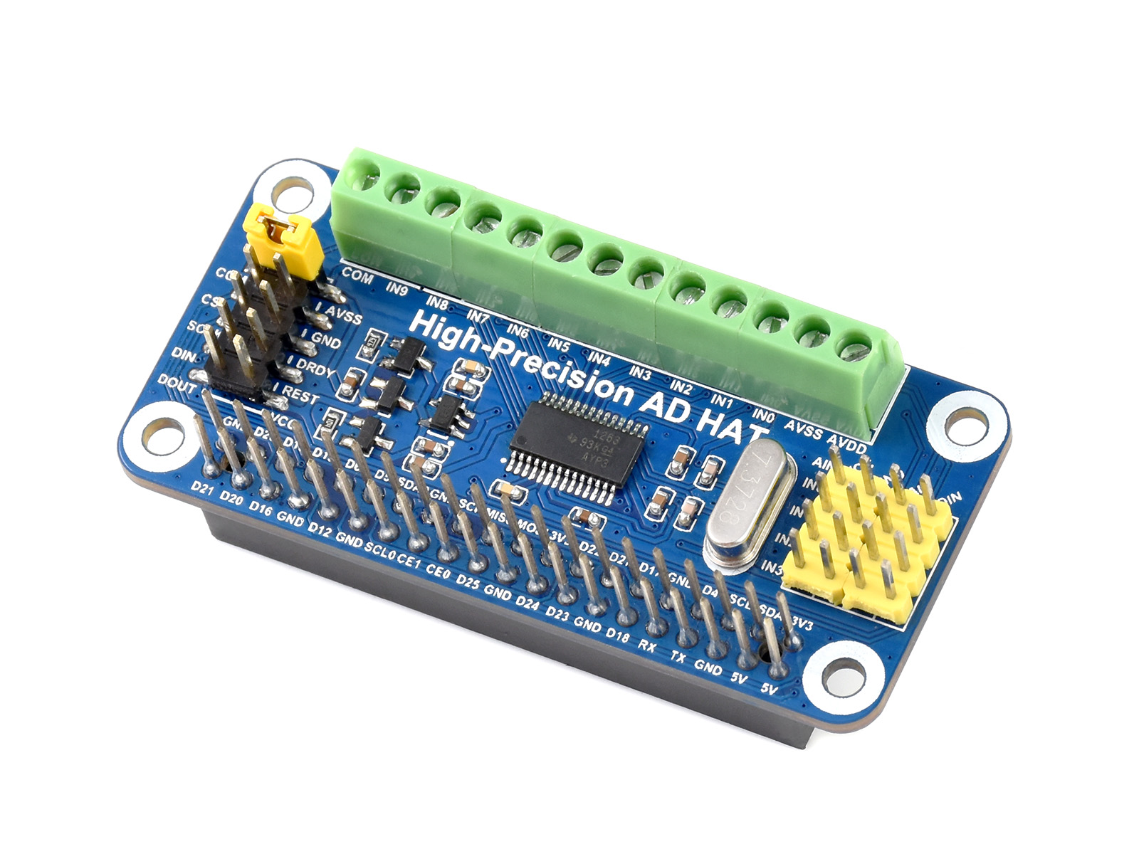 Высокоточный АЦП Waveshare для – обзор и цена Raspberry Pi 3D Print