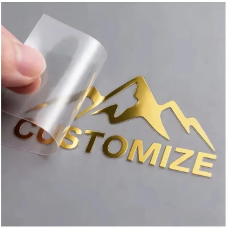 3D-наклейка на заказ: блестящи – обзор и цена 3D Printing Logo