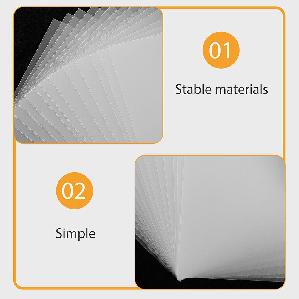 20 шт. прозрачных пластиковых  – обзор и цена 3D Printing Template