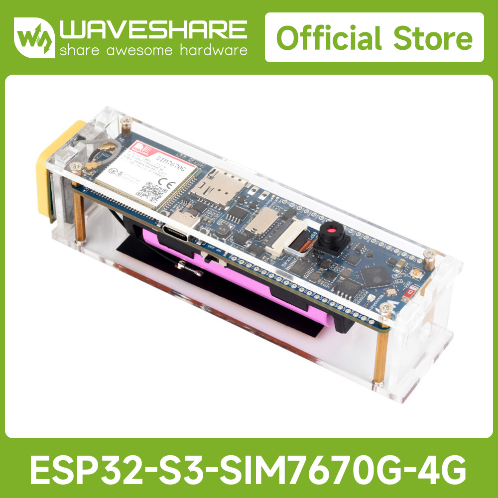 Waveshare ESP32-S3 SIM7670G Пл – обзор и цена Raspberry Pi 3D Print