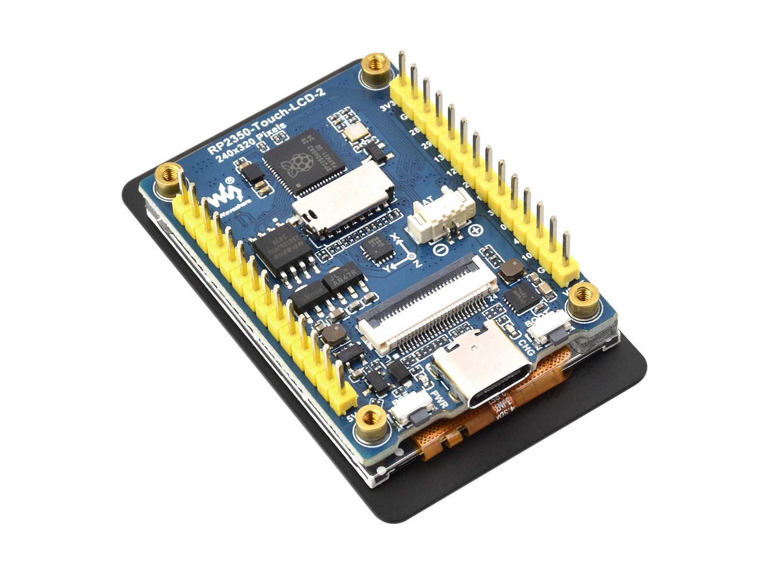 Waveshare RP2350 2-дюймовая ем – обзор и цена Raspberry Pi 3D Print