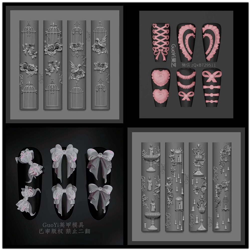 1 шт., бантик, морская медуза, – обзор и цена 3D Printing Template