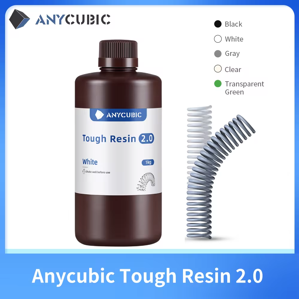 Anycubic Гибкая жесткая Смола  – обзор и цена 3D Printing Uv Resin