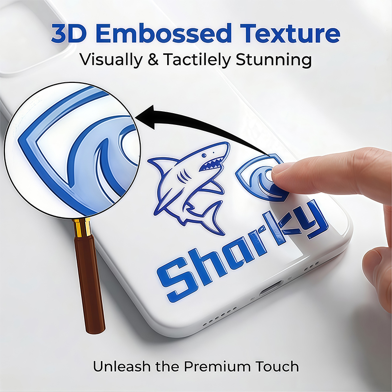50 шт. наклеек с персонализиро – обзор и цена 3D Printing Logo